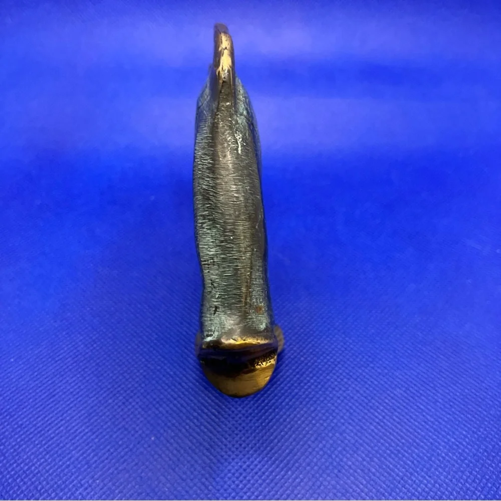 brass fish vintage 5 inches long